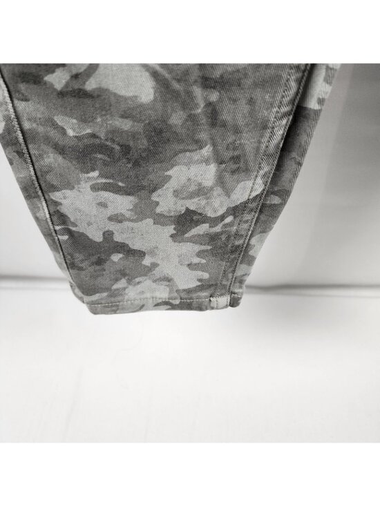 Spanx Pants Womens Large Gray Camo Stretch Twill Ankle Cargo (30x27) 20311Q NWT - Picture 7 of 12